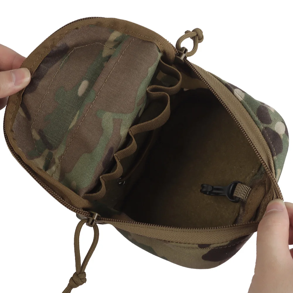 Bolsa tools MOLLE extensible con cordón elástico EDC táctica