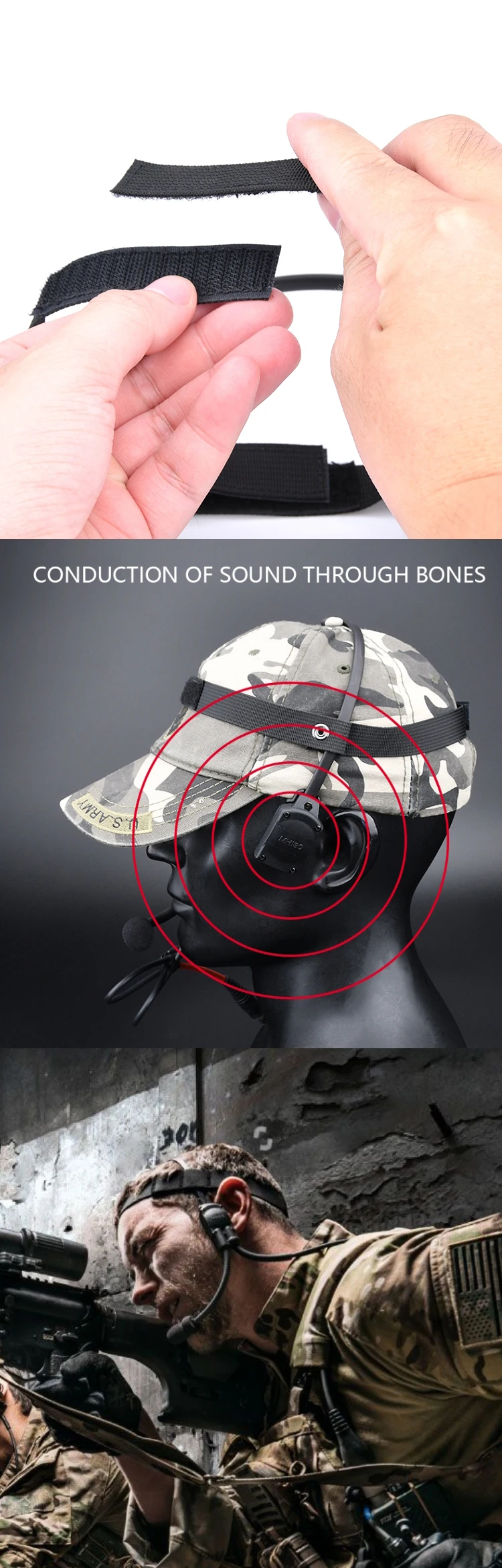 Vista lateral del conjunto