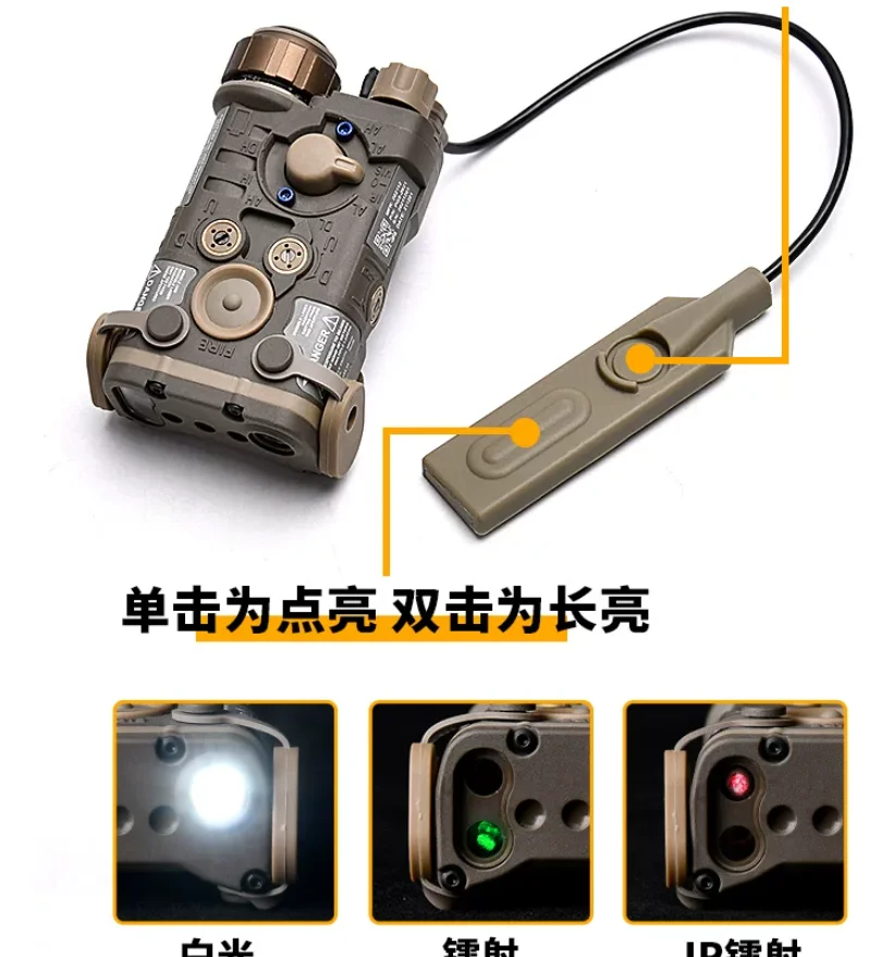 Indicador láser NGAL verde para caza, LED intermitente nylon - imagen 3