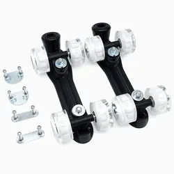 Patines de ruedas dobles – Kit modificación calzado hobby