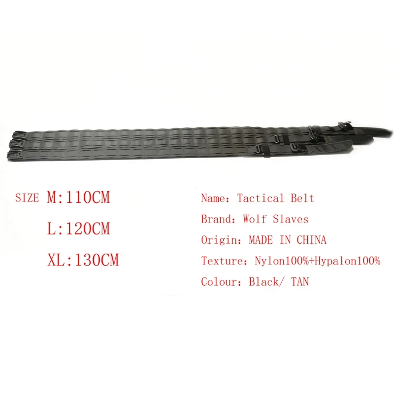 Cinturón MOLLE Hypalon con hebilla magnética táctica - imagen 3