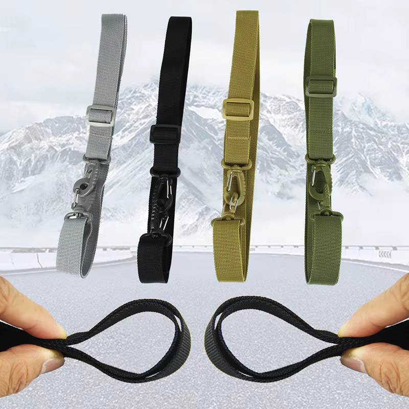 Portabotellas MOLLE táctico nailon – Bandolera ajustable outdoor - imagen 5