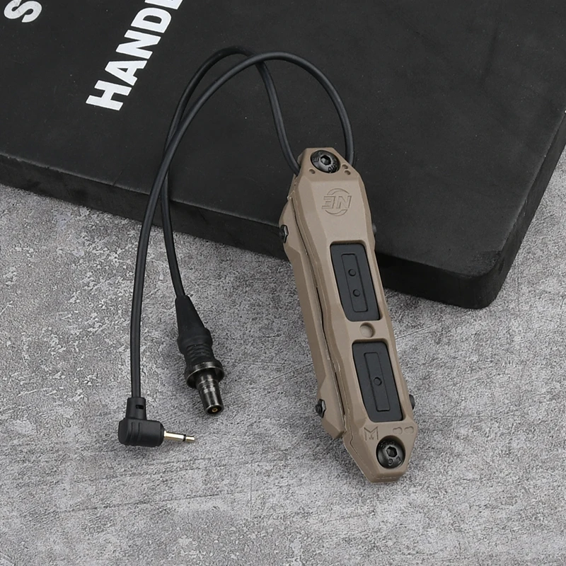 WADSN Interruptor de presión táctico SF doble función M-LOK/Keymod - imagen 4