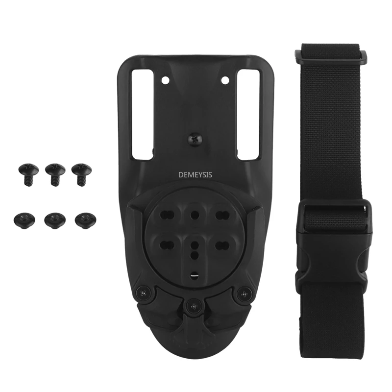Funda táctica muslera con bloqueo rápido para pistola - imagen 2