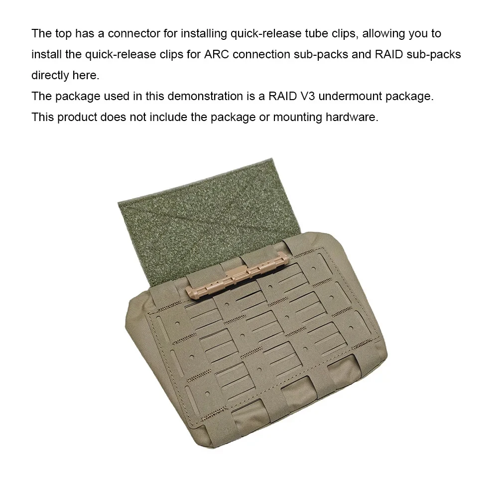 Protector de entrepierna táctico SC con montaje MOLLE bidireccional - imagen 3