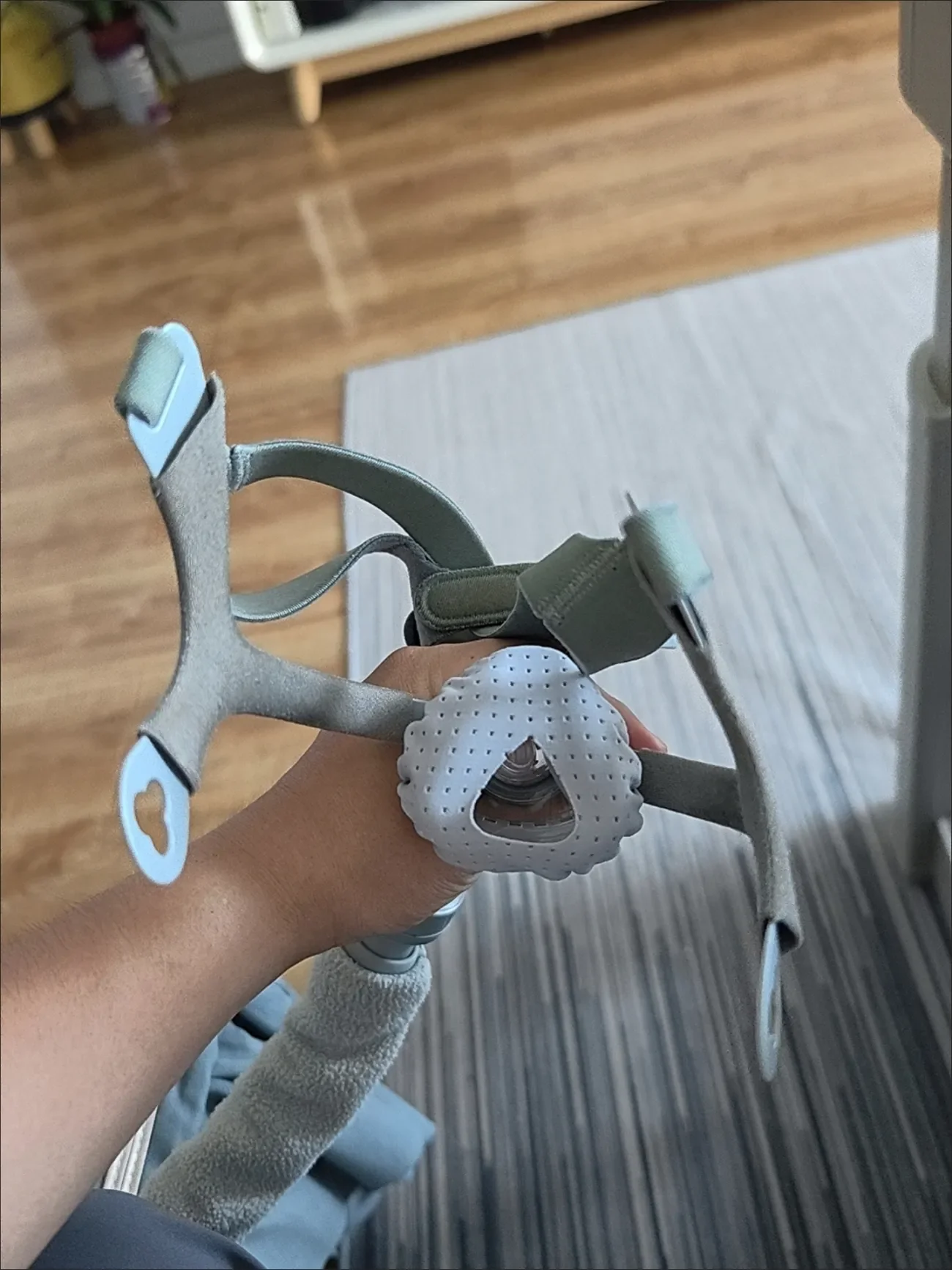 Almohadillas CPAP de alta elasticidad anti-amarillamiento cómodas - imagen 3