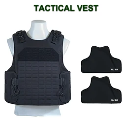 Chaleco táctico 1000D Carrier NIJ IIIA .44 Magnum liberación rápida