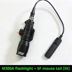 SureFire linterna táctica AXON SF con interruptor de presión Picatinny