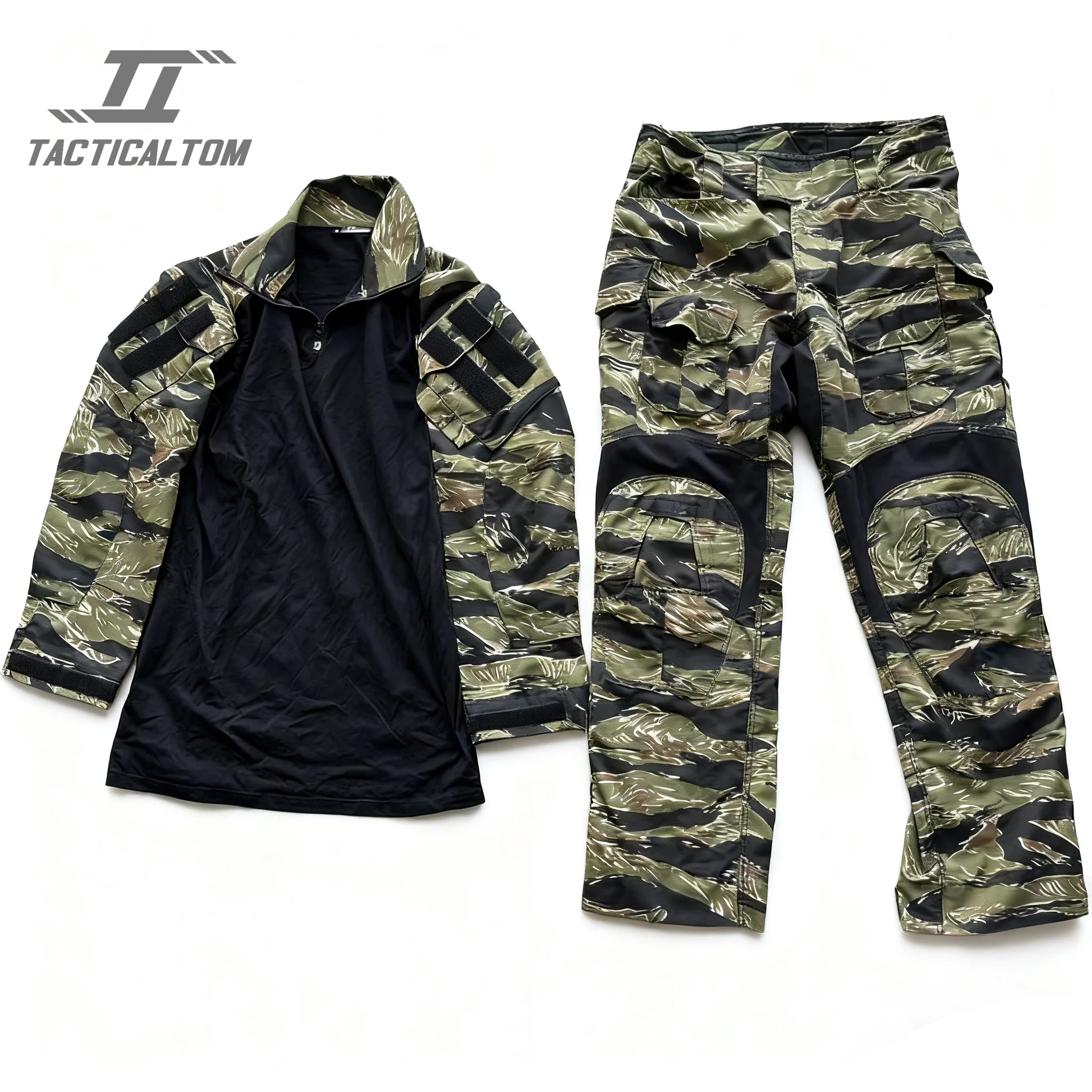 Pantalones tácticos Tom Jungle Tiger Spot, para entrenamiento outdoor