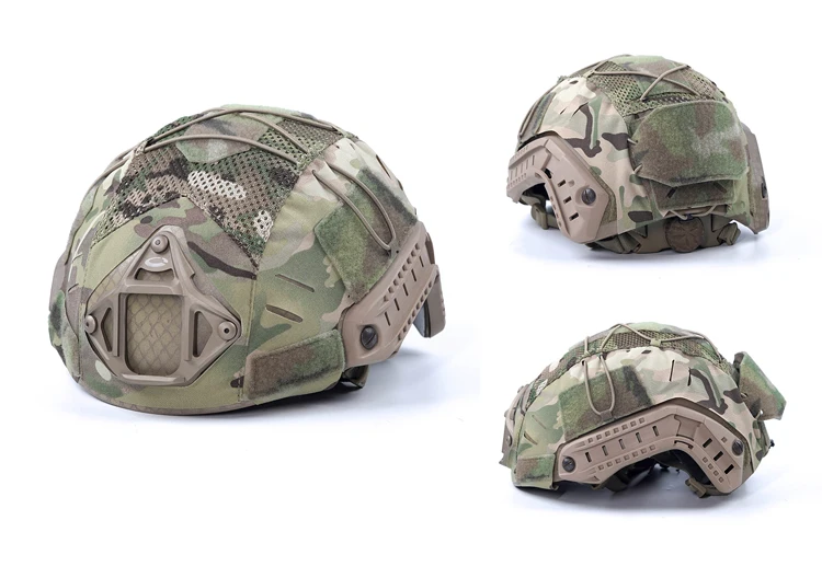 Detalle del patrón Multicam en la cubierta