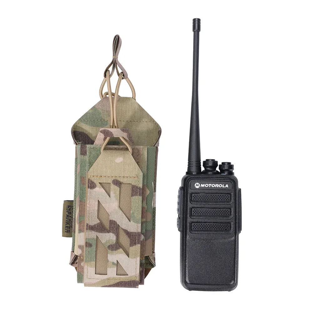 Bolsa táctica MOLLE para Walkie Talkie – Funda Airsoft Exterior - imagen 4