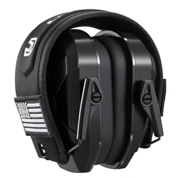 Orejeras de tiro YHKEMA P40 compactas – Protección auditiva pasiva