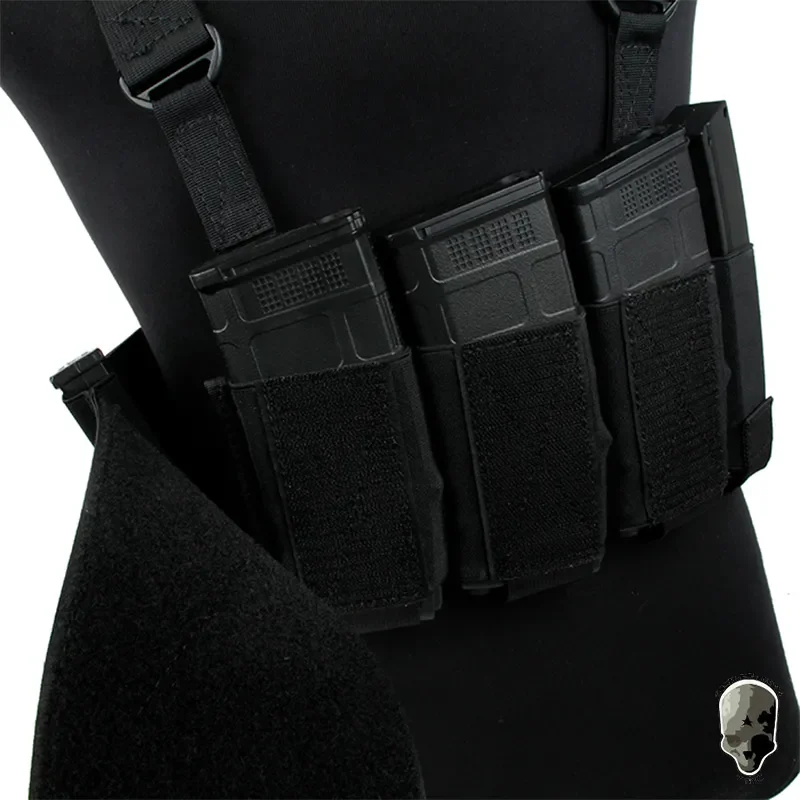 Chaleco táctico ligero con aspecto listo para airsoft