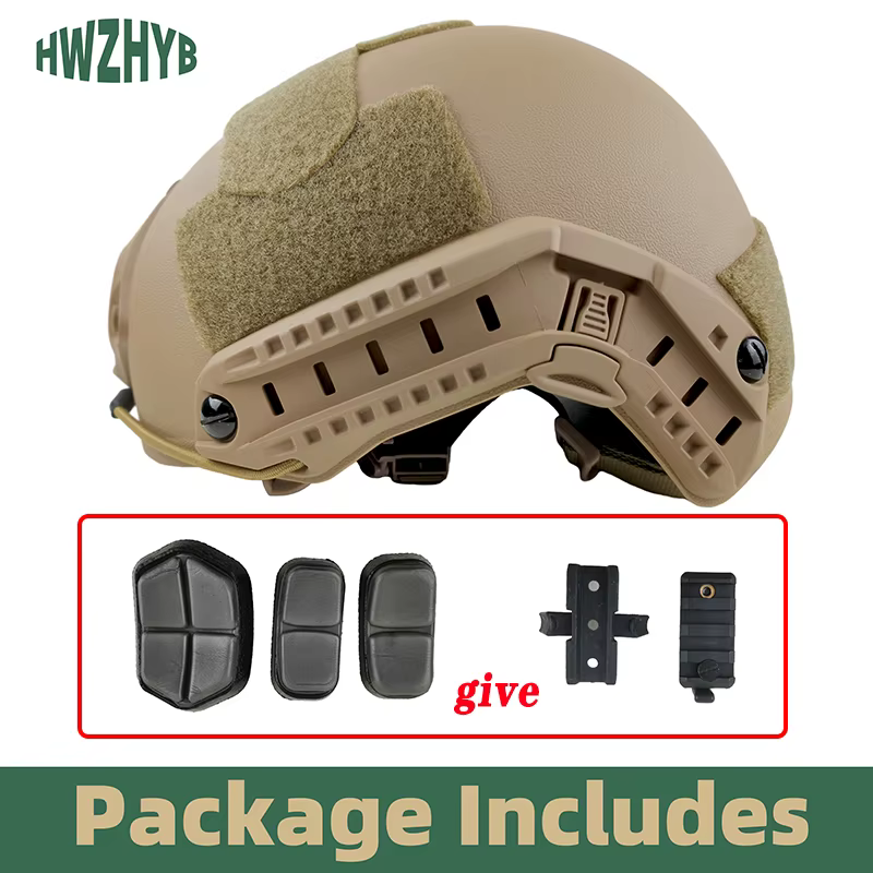Casco táctico Airsoft MH ABS engrosado protección exteriores - imagen 5
