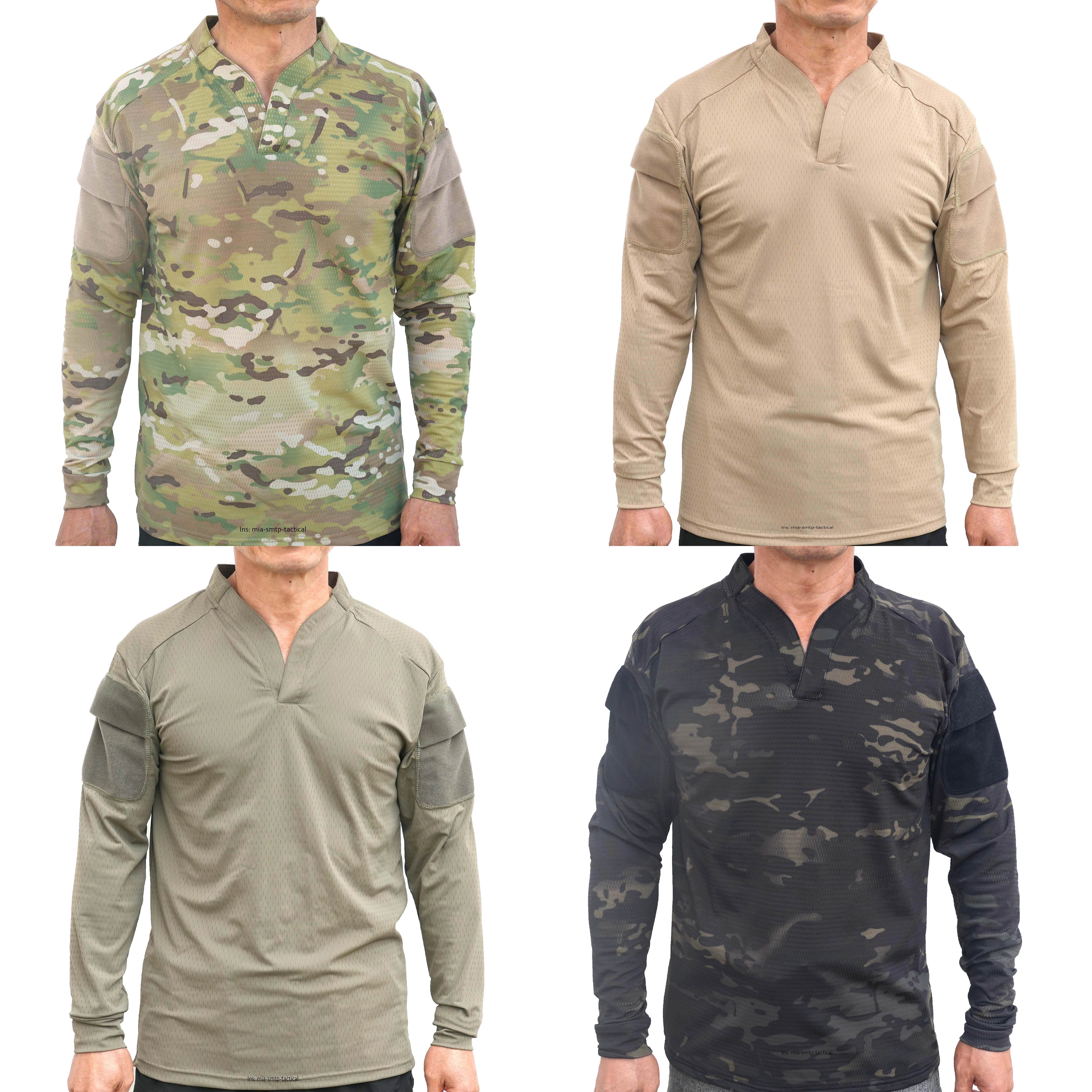 Camisa táctica estilo DEGRU manga larga transpirable secado rápido - imagen 3