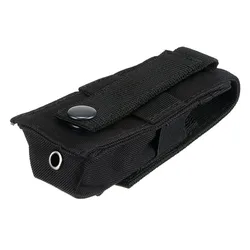 Bolsa riñonera MOLLE para linterna, funda colgante accesorios