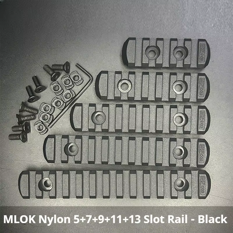 Element guardamanos riel táctico Picatinny 20 mm metal MOE/MLOK - imagen 2
