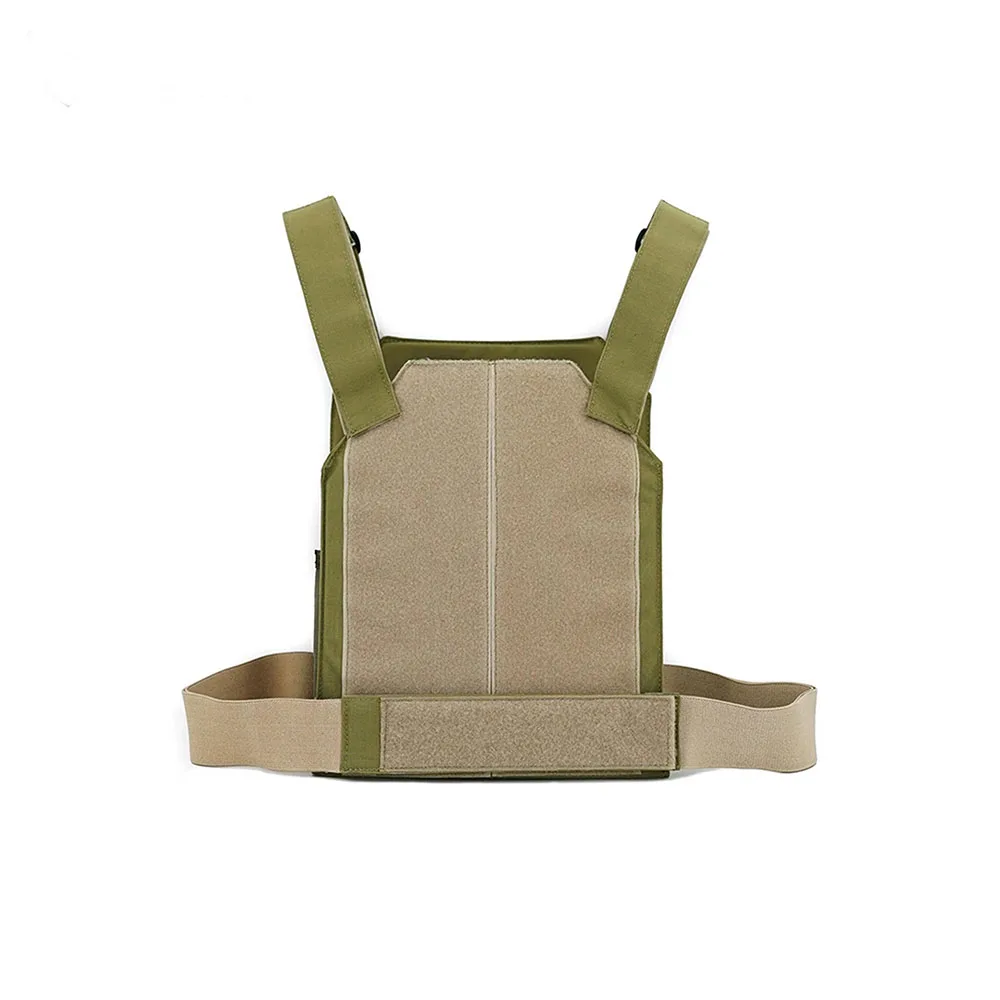DBT Chaleco táctico con portaplacas MOLLE para hombre