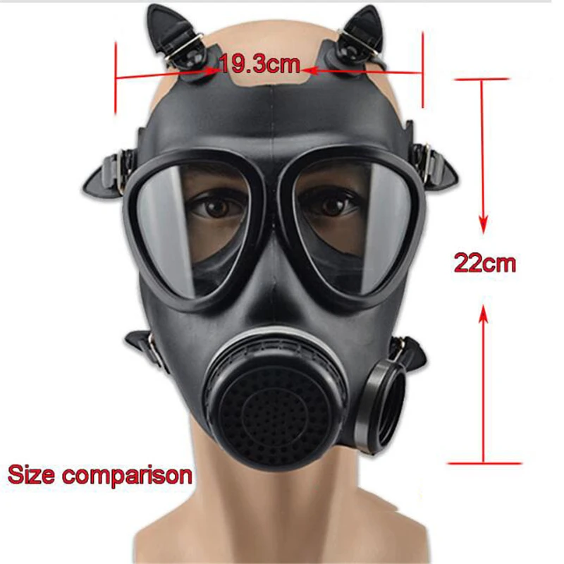 M14/87 MF14 Máscara de gas facial completa con filtro químico nuclear - imagen 4