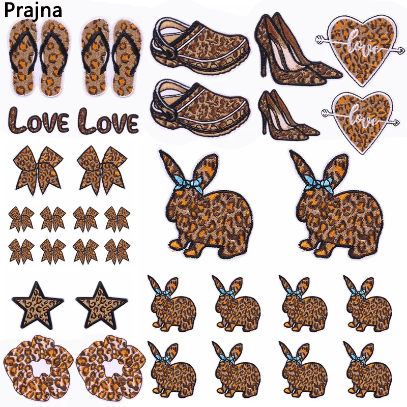 Parche leopard y conejo