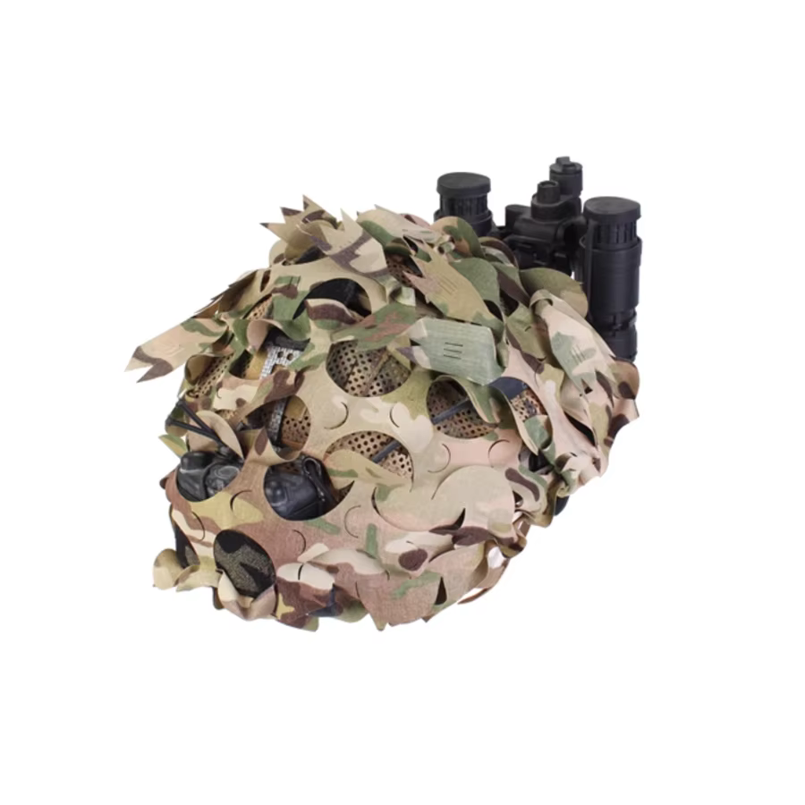 Tela táctica para casco de caza - cubierta de protección ligera - imagen 2