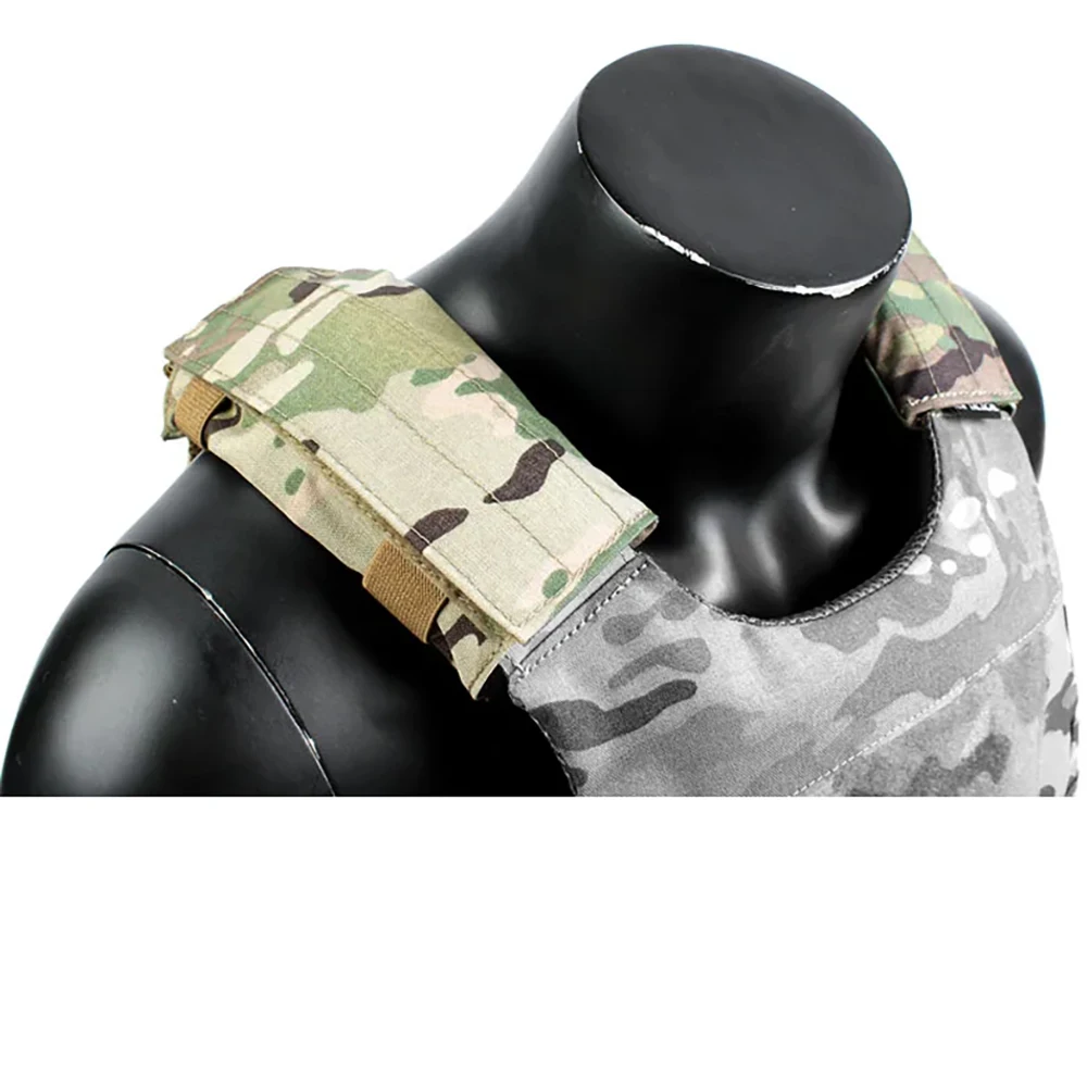 Portaplacas táctico universal MOLLE para chaleco JPC LV119 acolchado