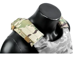 Portaplacas táctico universal MOLLE para chaleco JPC LV119 acolchado