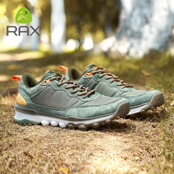 RAX zapatillas antideslizantes de senderismo transpirables para hombre