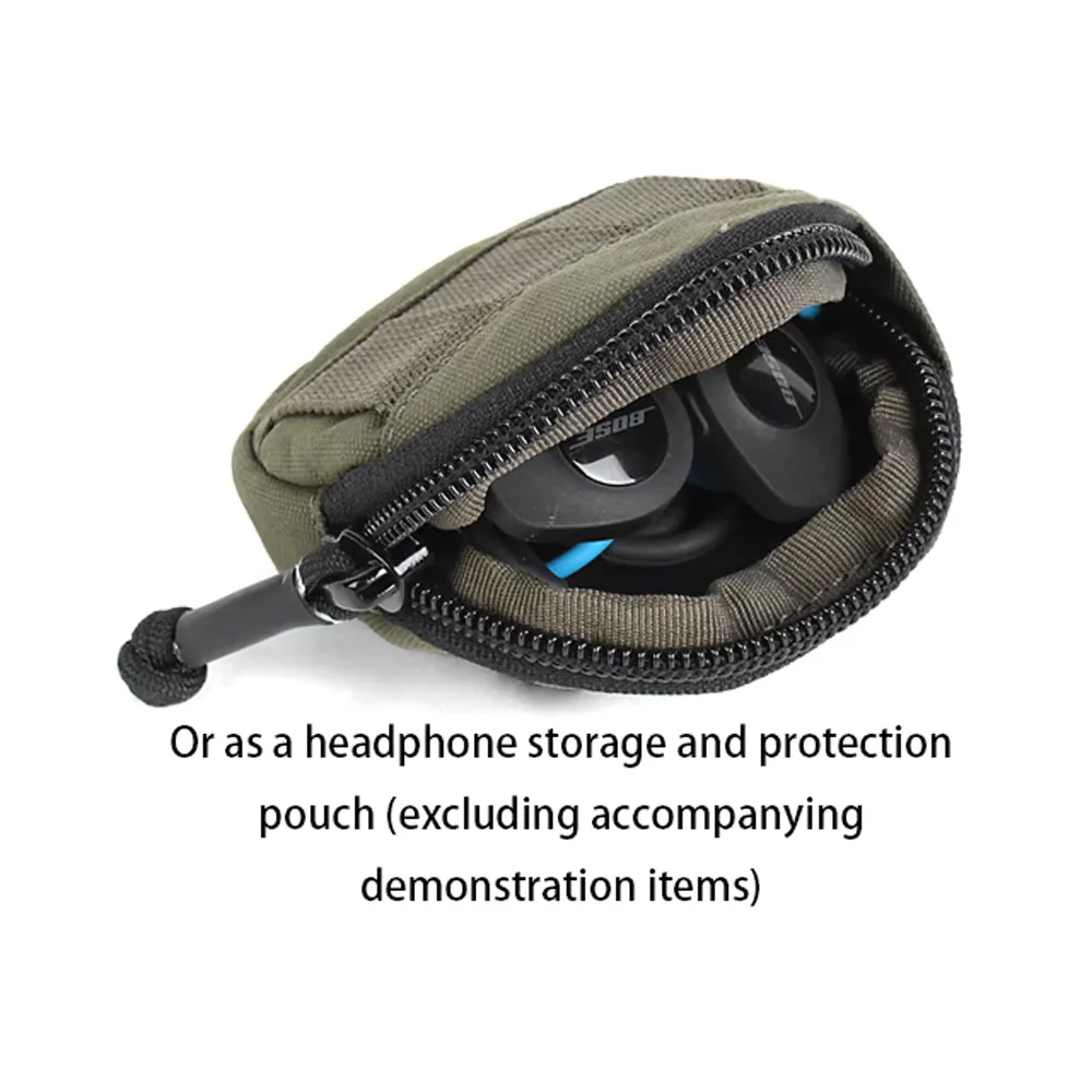 Isnuf Bolsa Táctica EDC Zero para Auriculares y Monedas - imagen 3