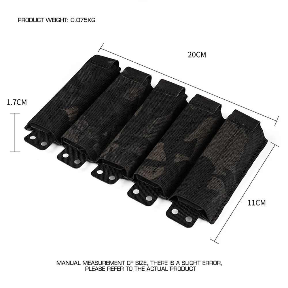 Bolsa táctica portacargadores multiusos para pistola, panel frontal - imagen 2
