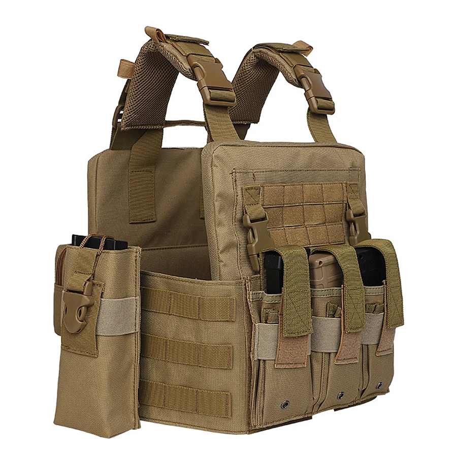Bolsa táctica MOLLE para chaleco de caza desmontable - imagen 2
