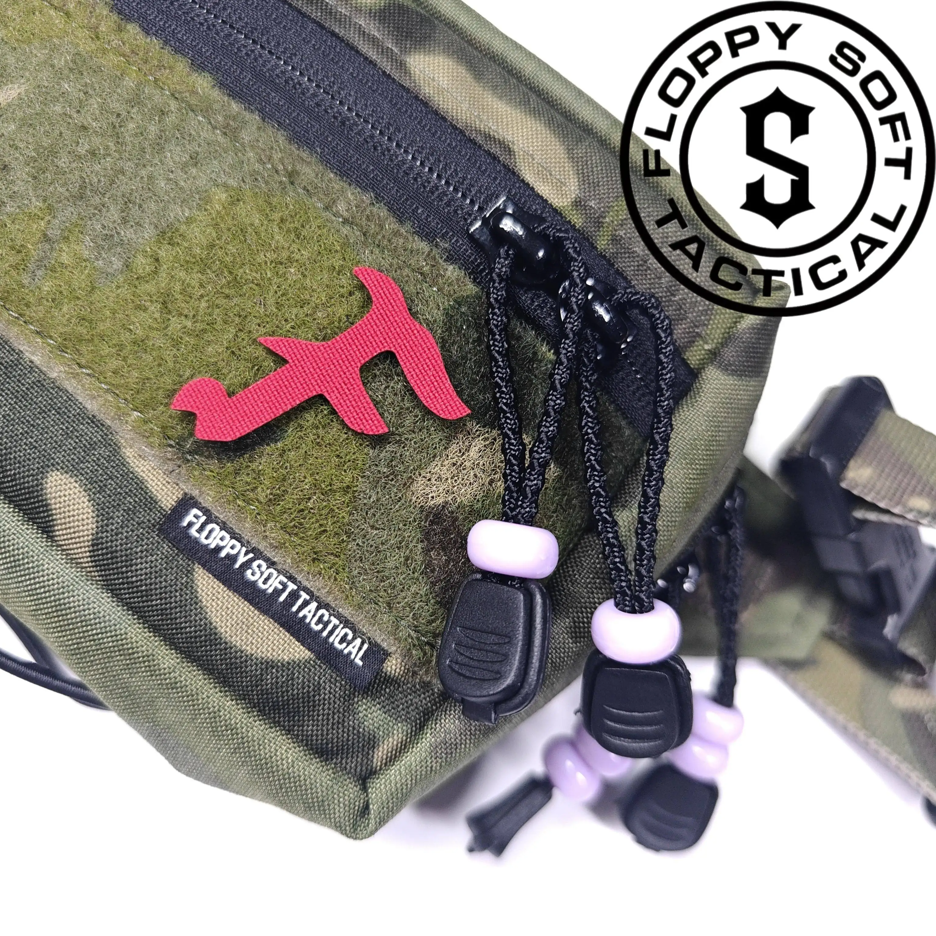 Riñonera táctica camuflaje desértico tigre multifuncional exteriores - imagen 4