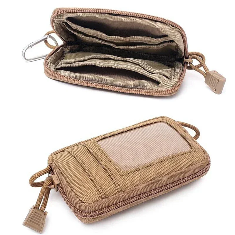 Riñonera táctica EDC hombre para llaves, tarjetas y dinero senderismo - imagen 2