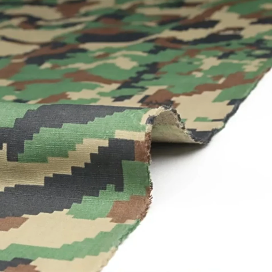 Tela de camuflaje táctica mexicana poliéster y algodón para exterior - imagen 3