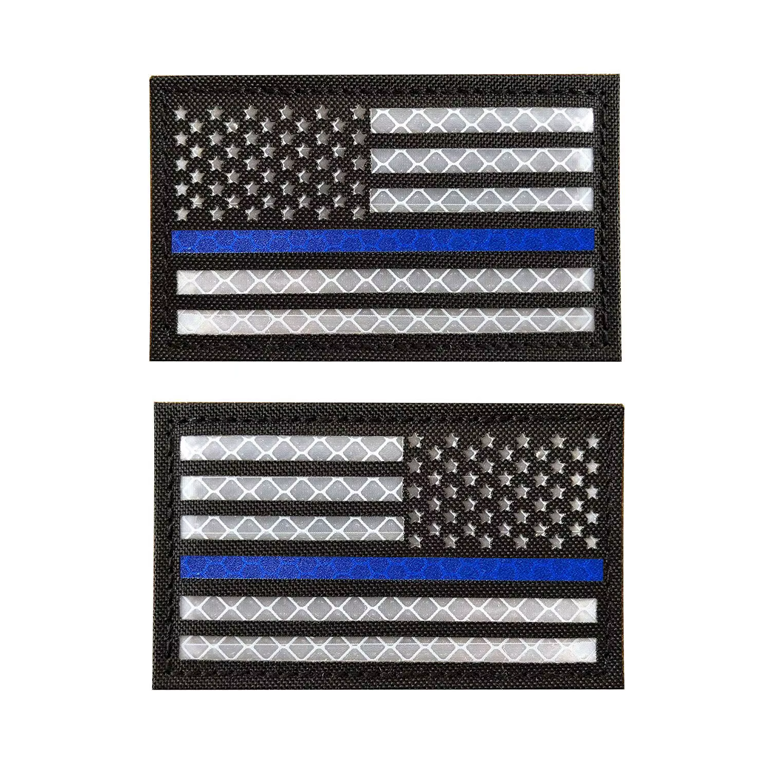 Parche IR reflectante Estados Unidos con gancho y bucle