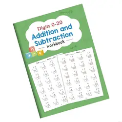 Libro de matemáticas colorido con guía progresiva para infantil