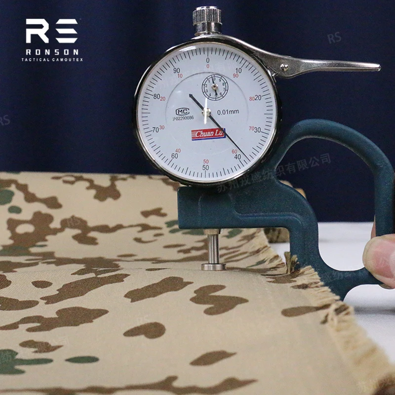 Cordura 500D Flecktarn Desert tejido repelente al agua PU táctico - imagen 2