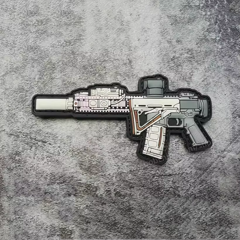 Barrett Parche PVC 3D SR25 – Insignia táctica de habilidad - imagen 2