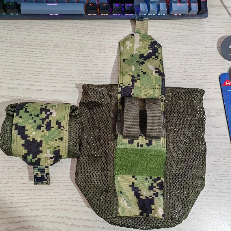 Bolsa táctica plegable de malla AOR2 para almacenaje - imagen 2