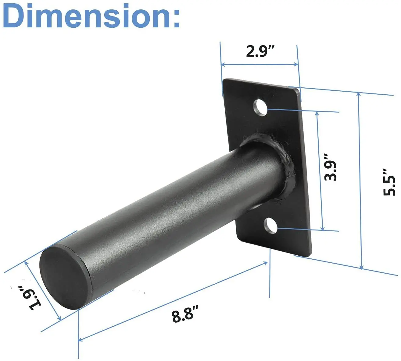 Estante resistente en pared