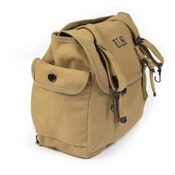 Musette M1936 de lona táctica estilo M36 Segunda Guerra Mundial