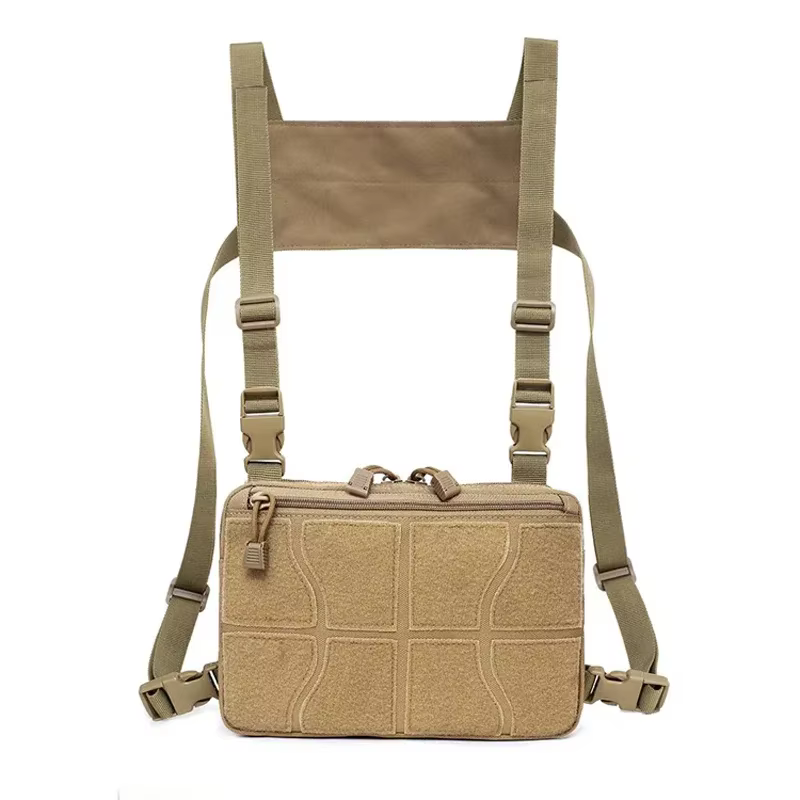 Bolsa tactica MOLLE para chaleco de pecho y rinonera EDC uso exterior - imagen 2