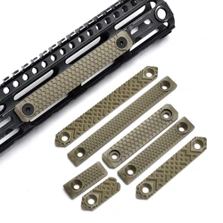 Cubierta táctica de riel modular MRC para Keymod, nailon 3D