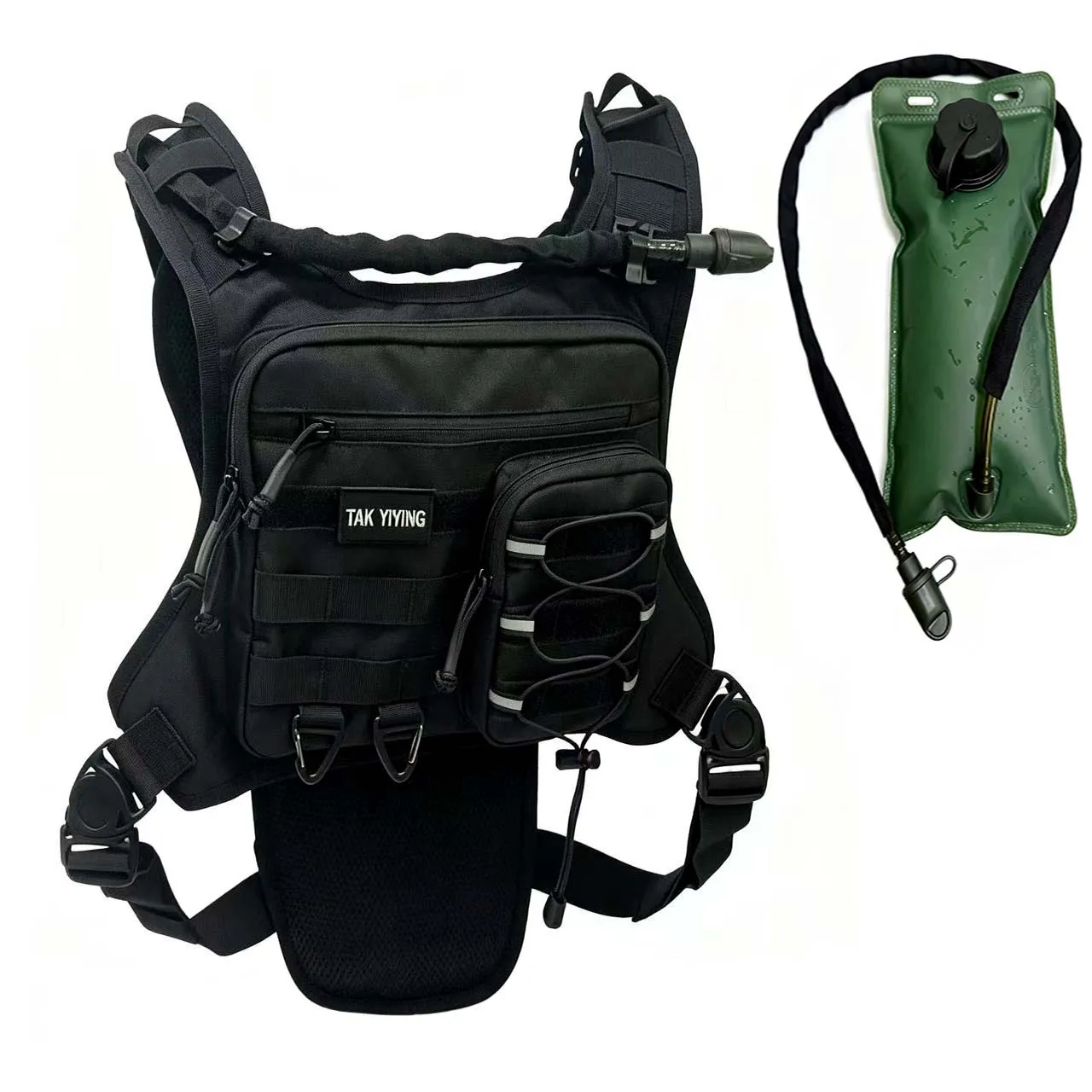 Mochila de hidratación ligera tipo chaleco para senderismo