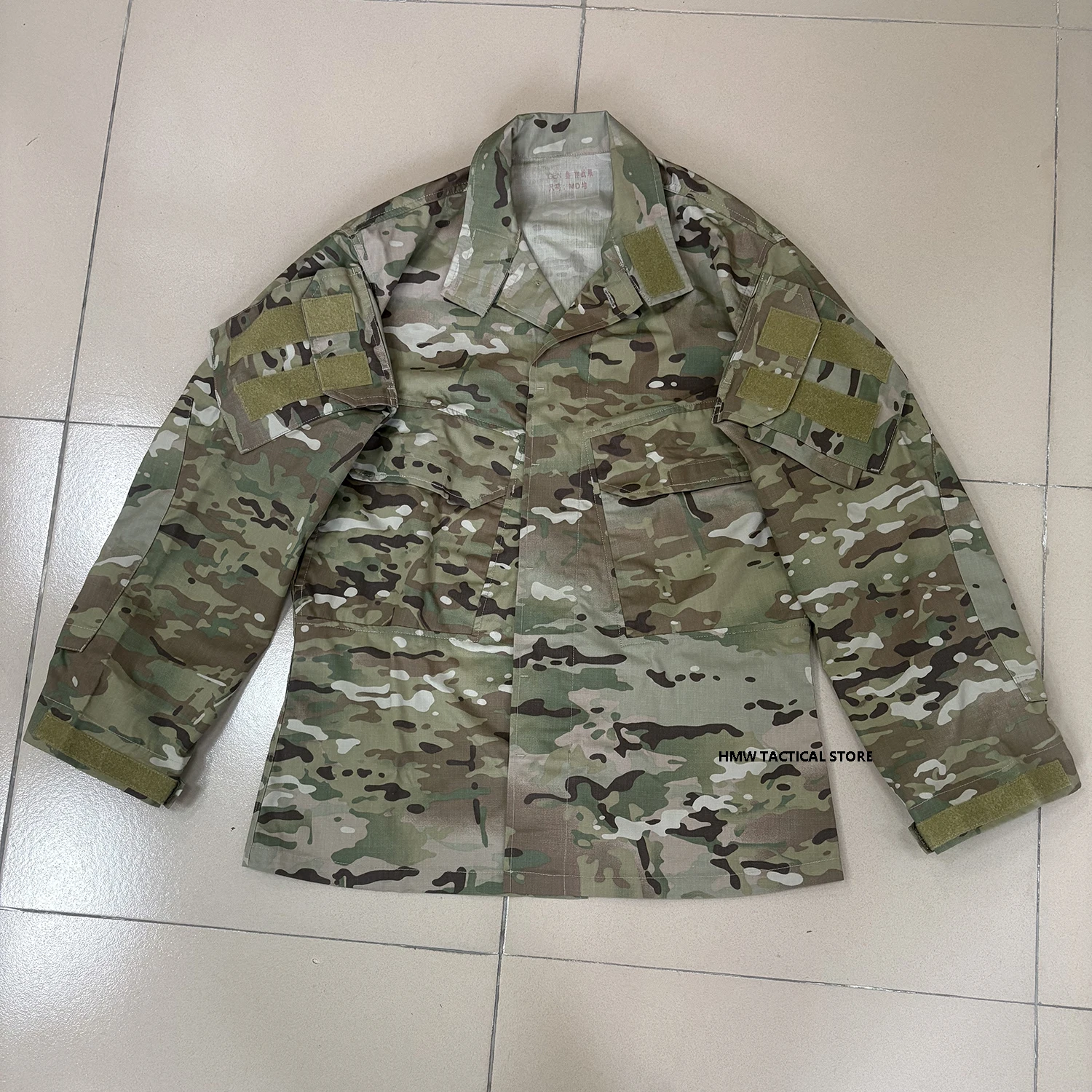 Chaqueta táctica GEN3 camuflaje multiterreno verde tigre con pantalón - imagen 5