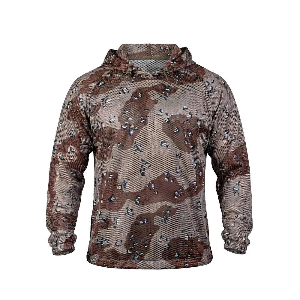 Camisa táctica de camuflaje para caza y actividades al aire libre
