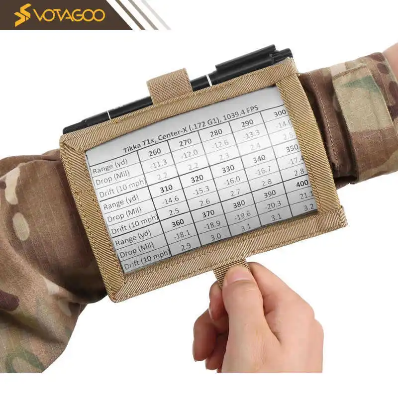 Bolsa de mapas táctica camuflaje para senderismo y acampada - imagen 4