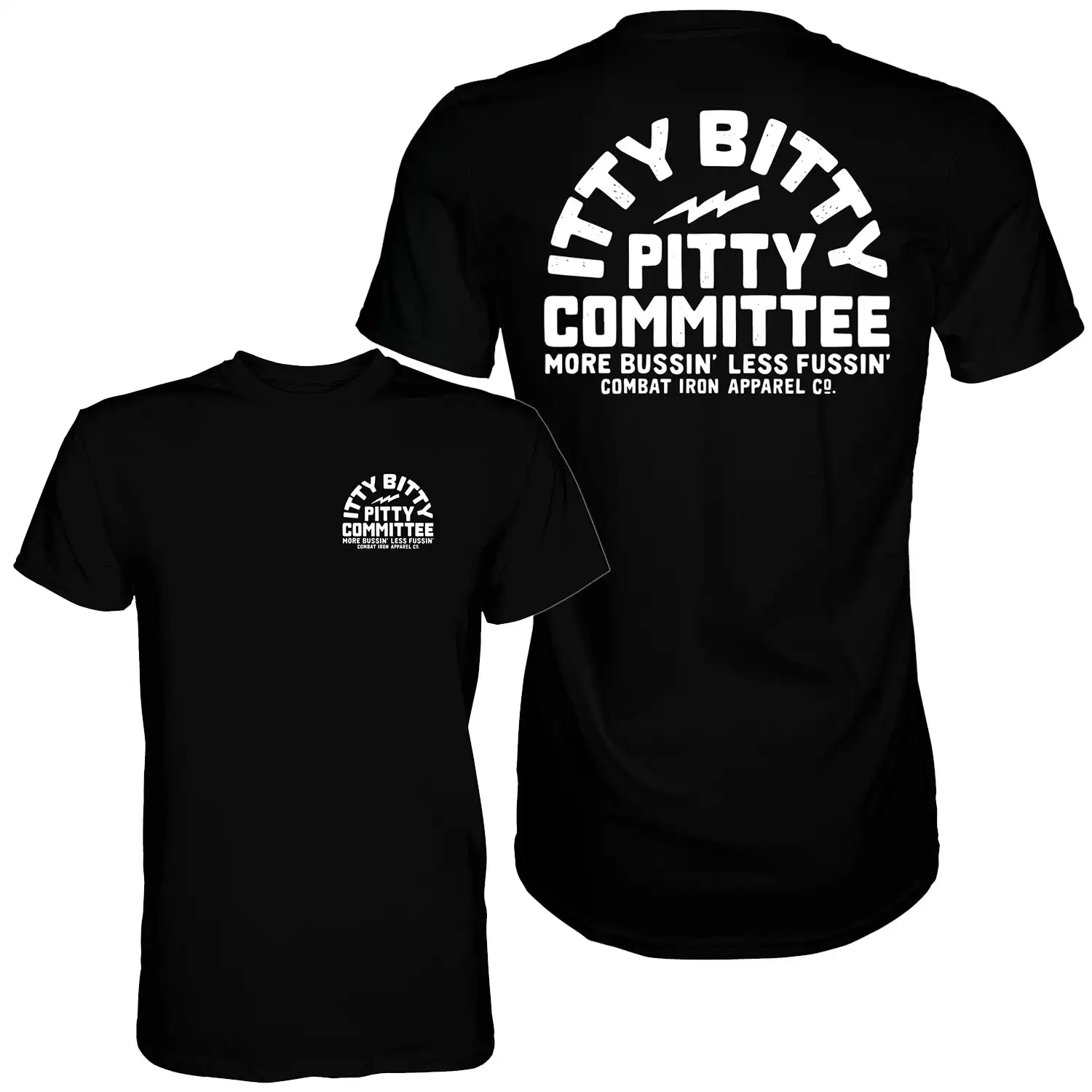 Combat Iron Camiseta táctica de algodón – diseño militar - imagen 3