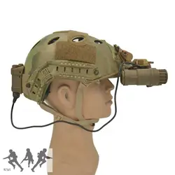 Gafas visión nocturna tácticas AN/PVS31 réplica sin NVG para casco