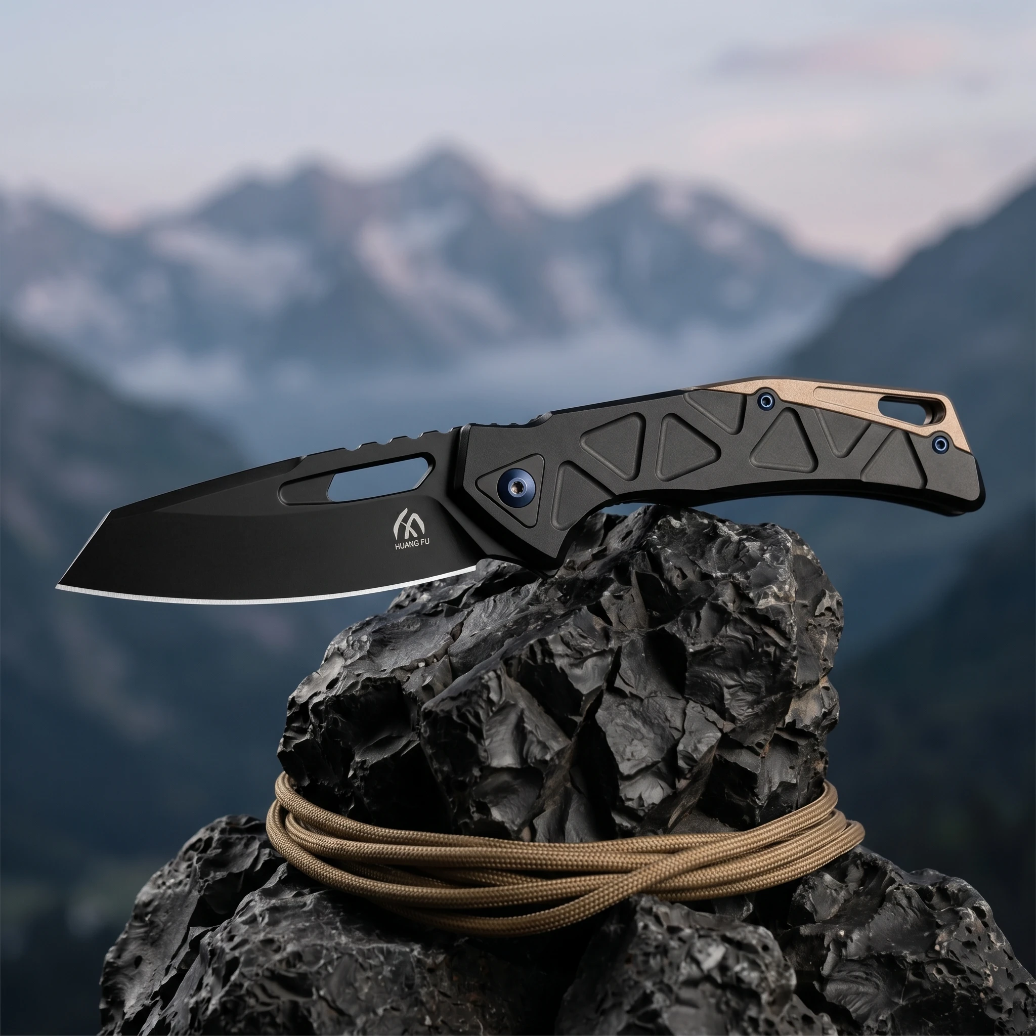 Cuchillo plegable multifunción táctica al aire libre y regalo hombre